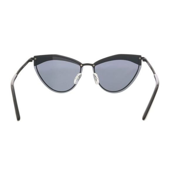 McQ MQ0208S-003 Black/Purple Cateye Sunglasses - Picture 9 of 10